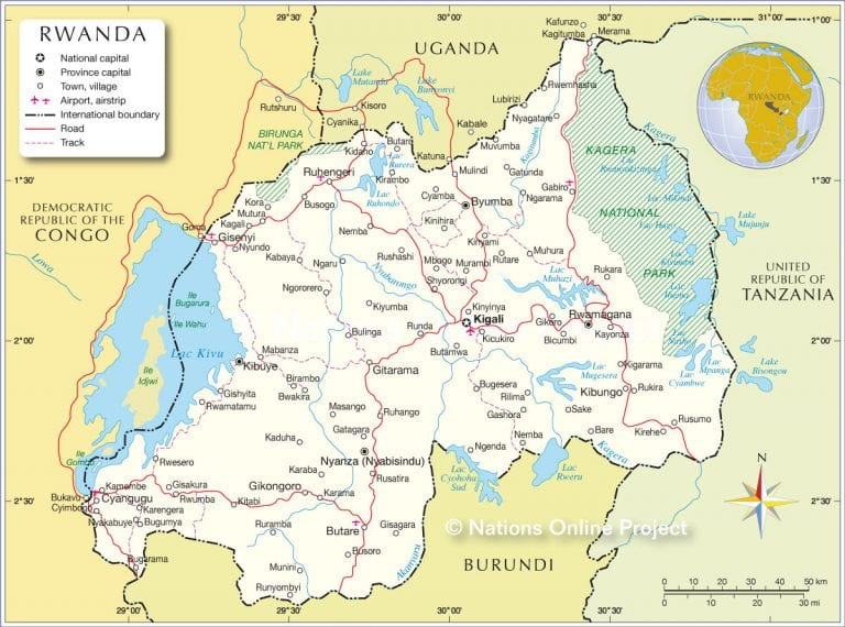 Rwanda country information sasiani african safaris