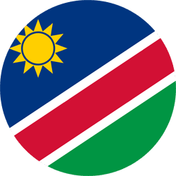 Namibia Flag round png format