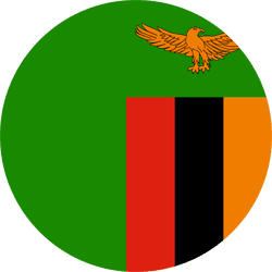 Zambia flag round png format